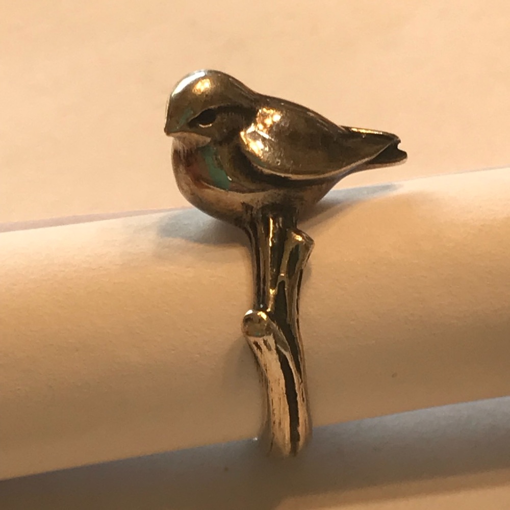 Reserved for Thuqqeii James Avery bird ring size 7